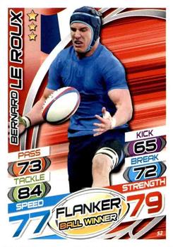2015 Topps Rugby Attax #52 Bernard Le Roux Front